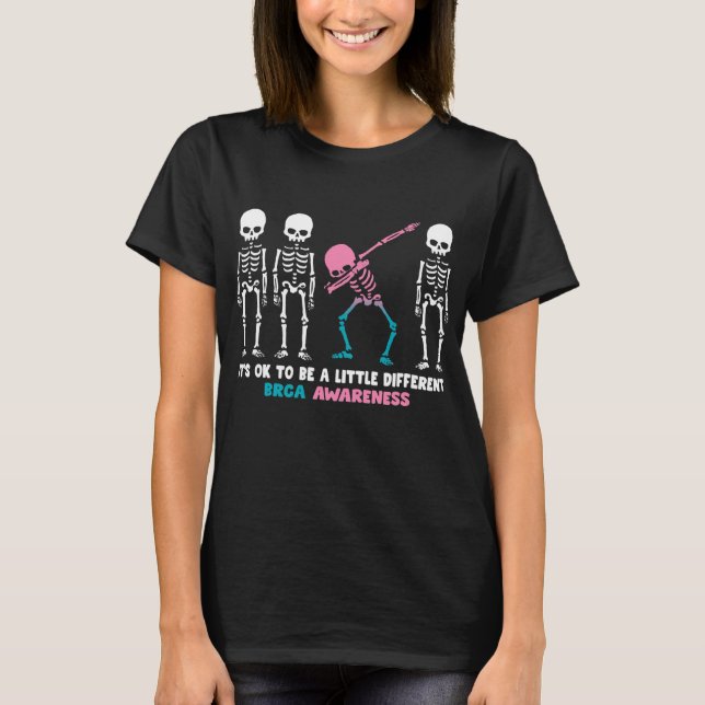 Brca Warrior Awareness Fight Breast T Shirt (Framsida)
