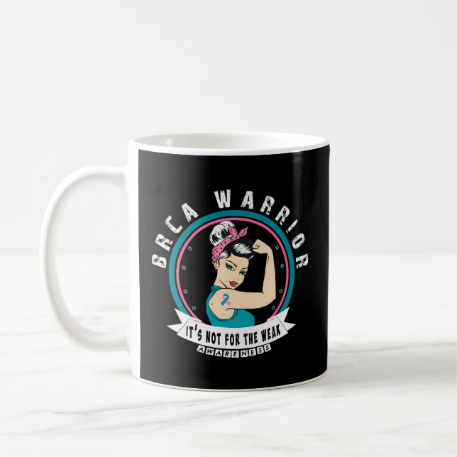 Brca Warrior Awareness Kaffemugg (Vänster)