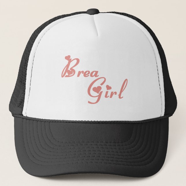 Brea Girl T tröjor Keps (Framsida)