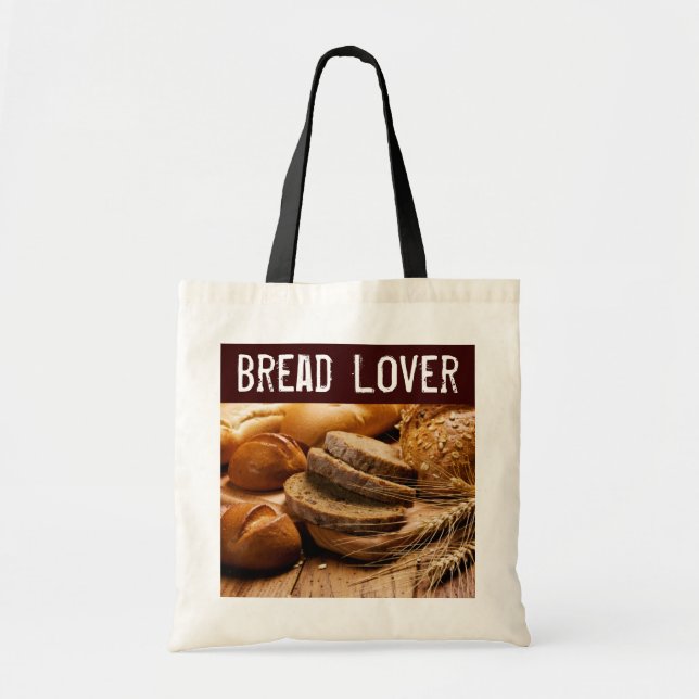 Bread Älskare Tote Bag Tygkasse (Framsidan)