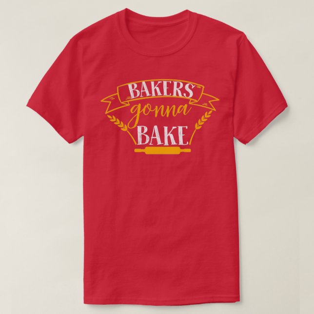 Bread Baker Bakery Baking Bread bakery vete 1 T Shirt (Design framsida)
