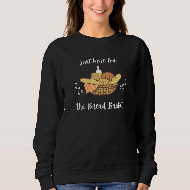 Bread Carbs Olive Oil  Foodie Baker Baking T Shirt (Framsida)