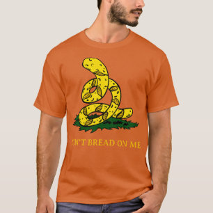 Bread Gadsden Flagga Parody Baguette T Shirt