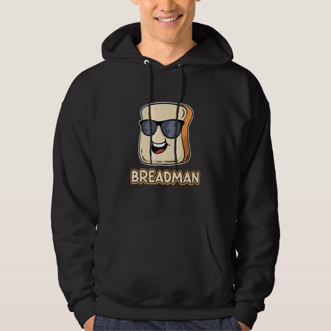 Bread Local Breadman Route Vendor Job Appreciation Hoodie (Framsida)