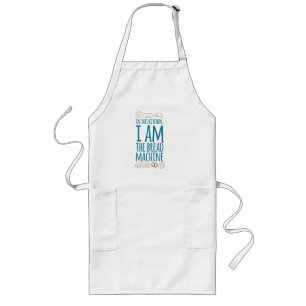 Bread Maskin Baking Långt Förkläde
