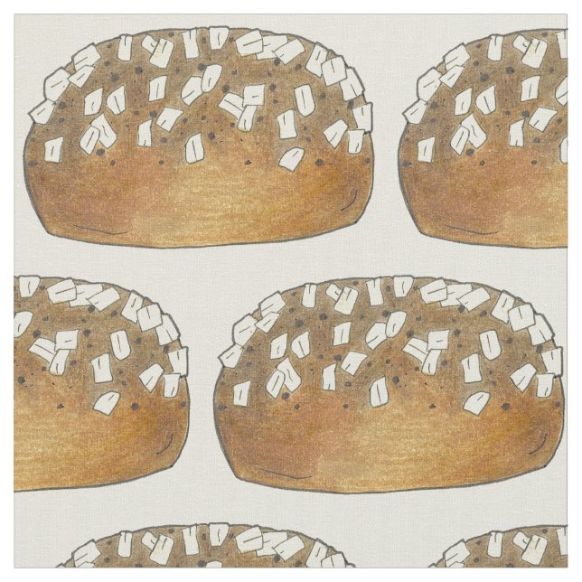 Bread Roll Oat Bun Boulangerie Baking Bakery Food Tyg (Närbild)