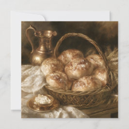 Bread Rolls Julkort
