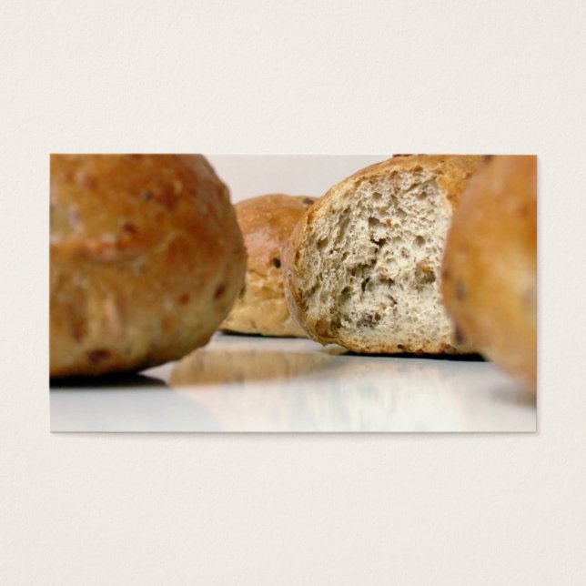 Bread Rolls Visitkort (Framsidan)