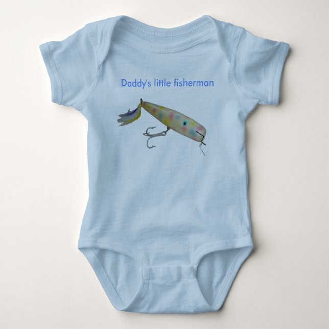  Bread Swimmer Saltwater Lure Baby T-shirt (Framsida)
