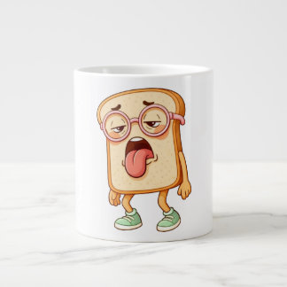 Bread Tony Tired Mood – Funny Bread T-Shirt Jumbo Mugg