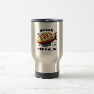 Bread Zeppelin - Pixel Art Airship Retro Design Resemugg
