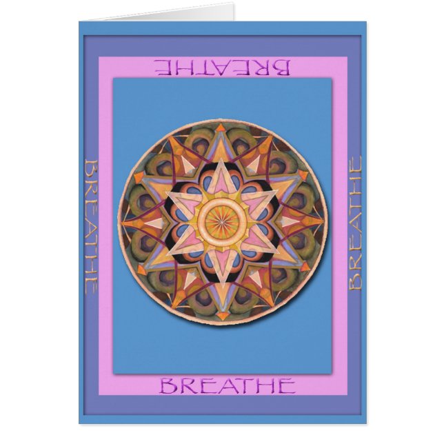 Breadig i Gratitude Card Hälsningskort (Framsidan)