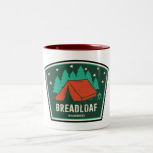 Breadloaf Wilderness Vermont Camping Två-Tonad Mugg