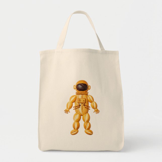 Breadstronaut: Baked Goods Space Suit Food Art Tygkasse (Framsidan)