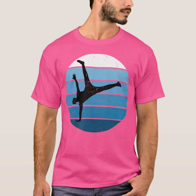 Break Dance Bboy Bgirl Breakdance Hip hop T Shirt (Framsida)