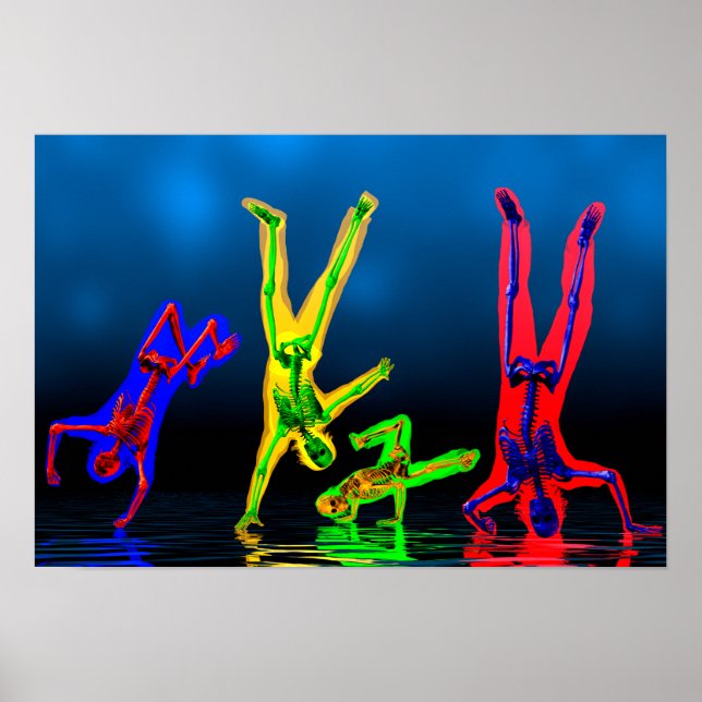 Break Dancers Poster (Framsidan)