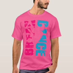 Break Dancing Shirt Bboy Poses Retro Kids Hip hop T