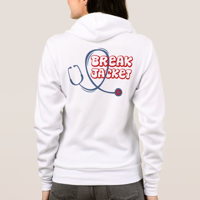 Break Jacket - Medicinskt Stetoskop 1 T Shirt (Baksida)