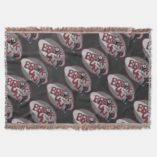 Break och Springa Mysfilt (Framsidan)