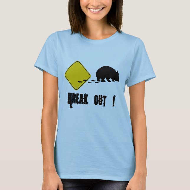 Break out tee shirt (Framsida)