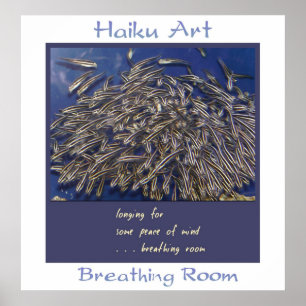 Break Room Haiku Art Skriv ut Poster