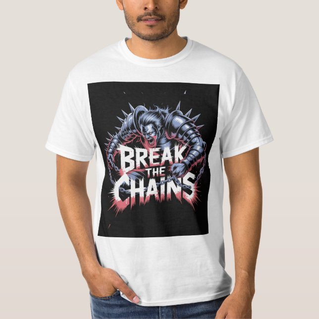 Break the chain  t shirt (Framsida)