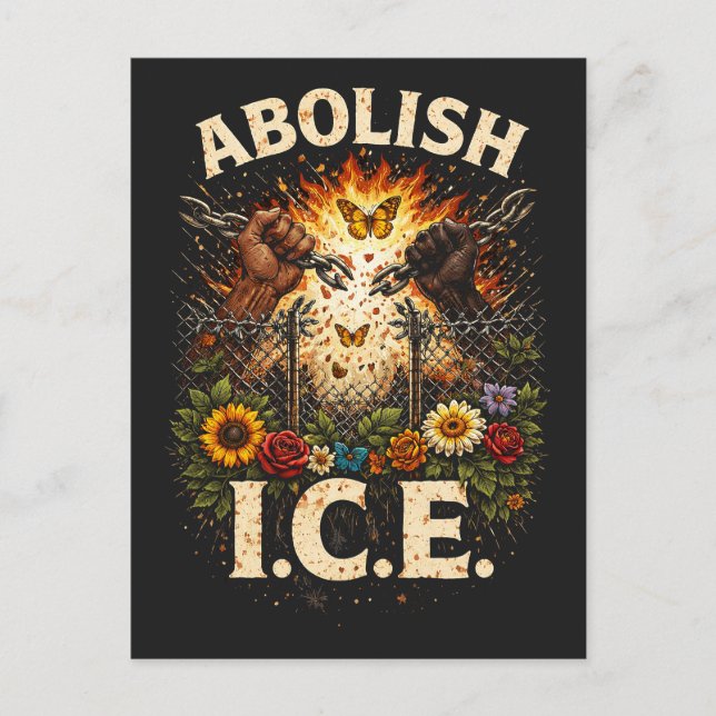 Break the Chains Vykort (Framsida)