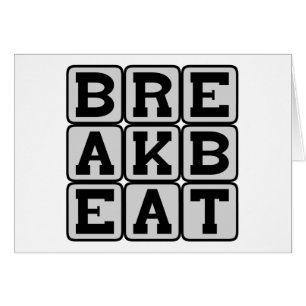 Breakbeat, Musikgenre Hälsningskort