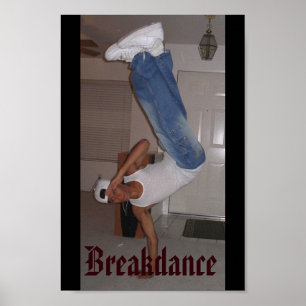 Breakdance affisch