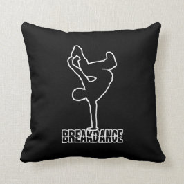 Breakdance beställnings- färgdekorativ kudde
