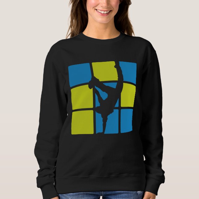 Breakdance Breakdancer Breakdans B Boy Dans D T Shirt (Framsida)