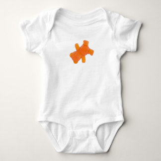 Breakdance Orange Gummibjörn - Söt och Cool Baby T Shirt