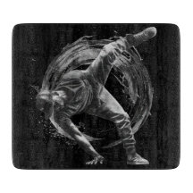 Breakdance Urban Stil Monochrome Rörelse Art