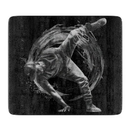 Breakdance Urban Stil Monochrome Rörelse Art
