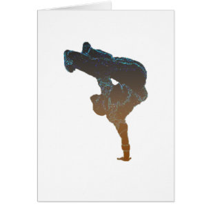 Breakdancer Hälsningskort