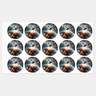 Breakdancer in action, Ai, Action in Galaxy Klistermärke