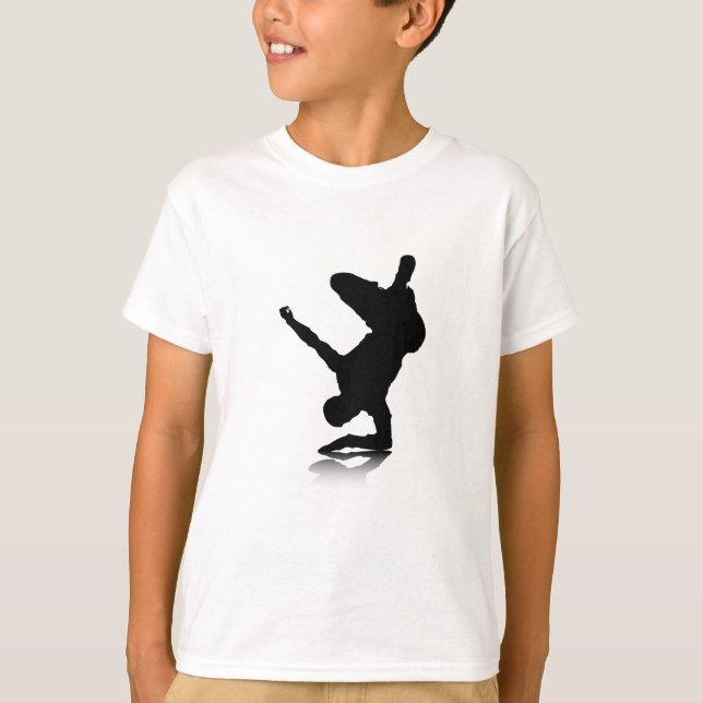 Breakdancer (på armbåga), t-shirt (Framsida)