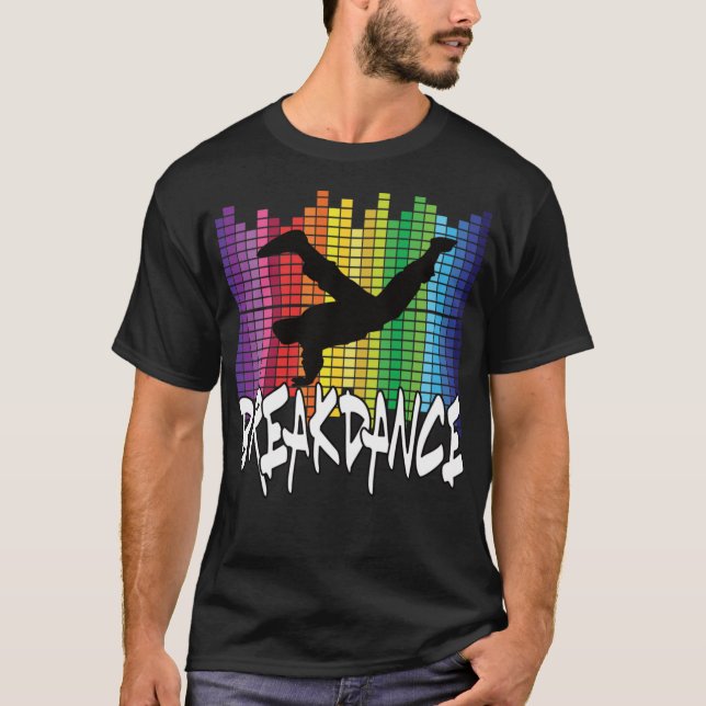 Breakdancer-presentbarn, pojk-dans Cla T Shirt (Framsida)