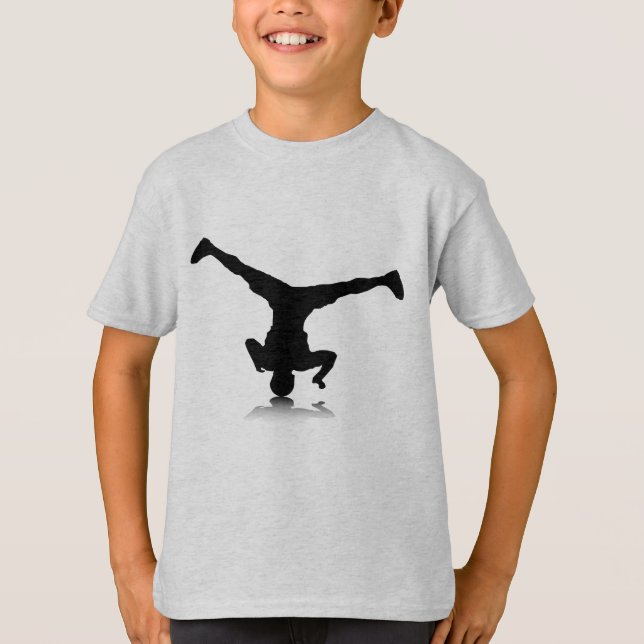 Breakdancer (snurrande) tee shirt (Framsida)