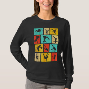 Breakdancing Vintage Hip Hop Cool Breakdansare T Shirt