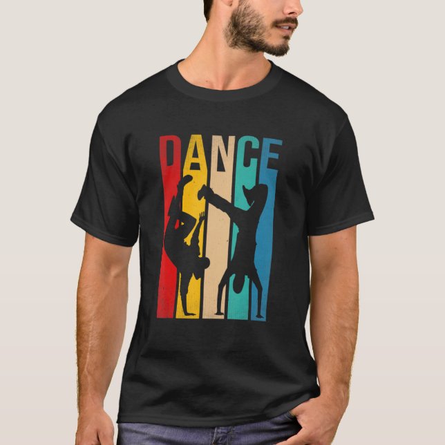 Breakdans Bboy Dance Breakdandancer Dancer T Shirt (Framsida)