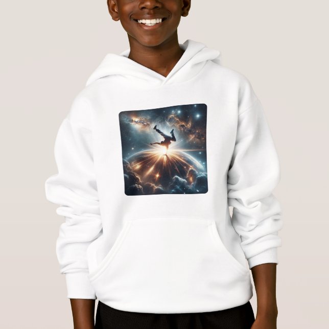 Breakdans möter Universe T Shirt (Framsida)