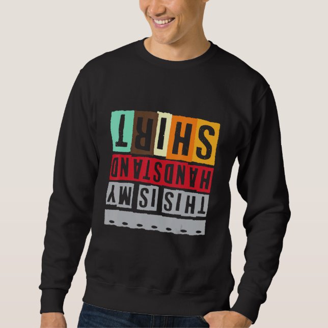 Breakdans och Gymnastisk handhållsdesign upptill D Lång Ärmad Tröja (Framsida)