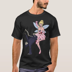 Breakdans Reaper Skeleton Scary Tooth Fairy Hal T Shirt