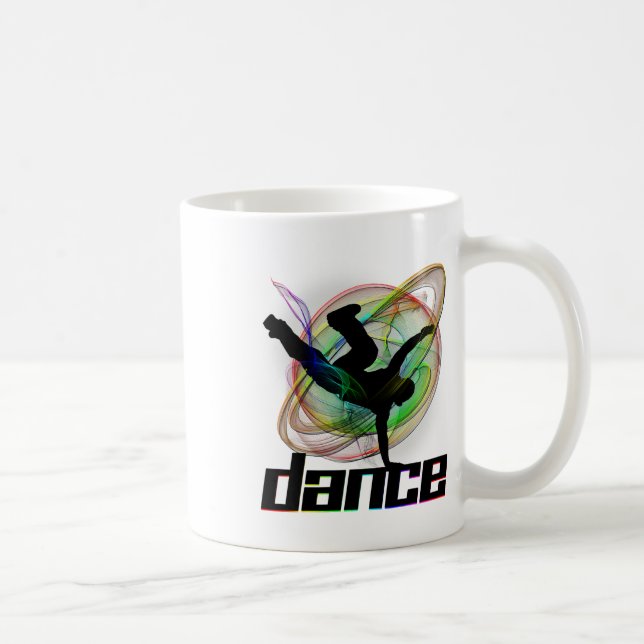 Breakdans Street Dance Fast Movement Dancing Gi Kaffemugg (Höger)