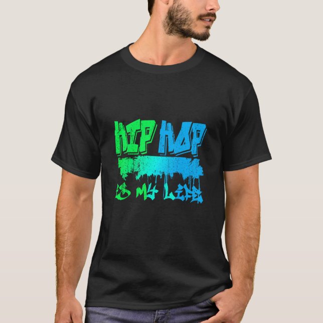 Breakdansdans slår hiphop t shirt (Framsida)