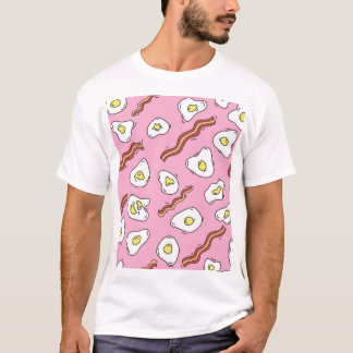 Breakfast Bonanza: Tecknad Delight T Shirt