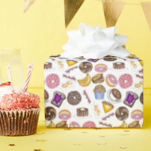 Breakfast Brunch Food Bagel Donut Toast Eggs Bacon Presentpapper