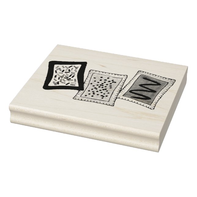 Breakfast Brunch Toaster Pastry Pastries Junk Food Stämpel (Stämpel)