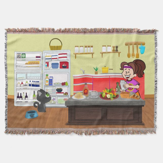 Breakfast Buddies Filt (Framsidan)